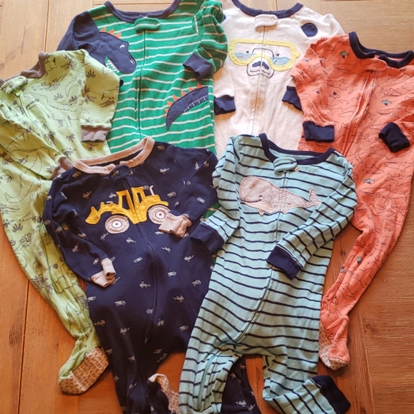 Carter's Other - Six Carter's pajamas 18 month